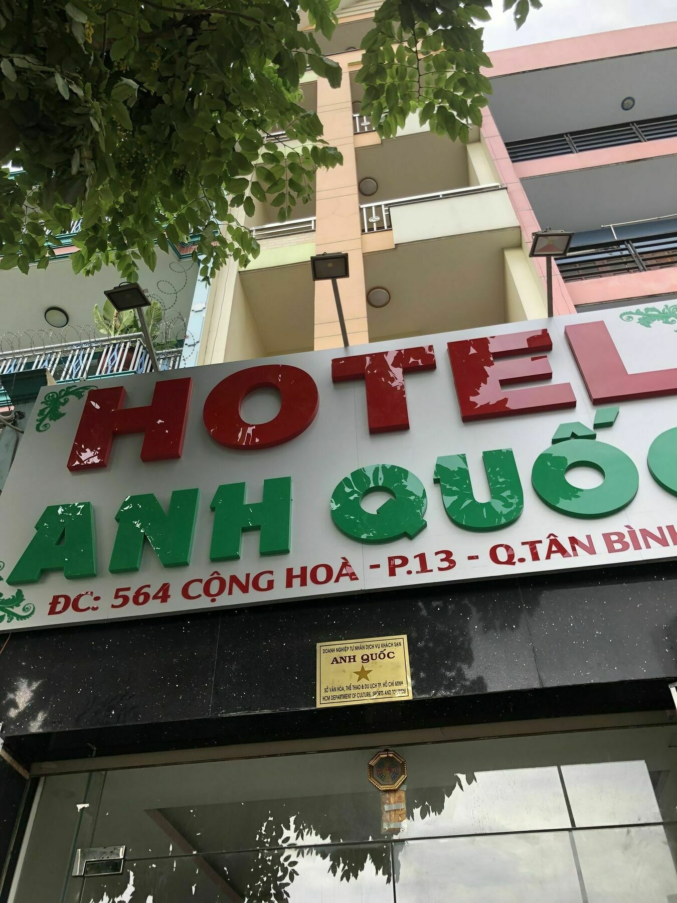Oyo 395 Anh Quoc Hotel Ho Chi Minh-staden Exteriör bild